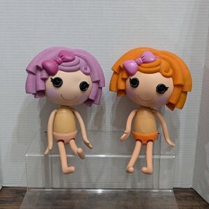Dolls with Purple and Orange Hair